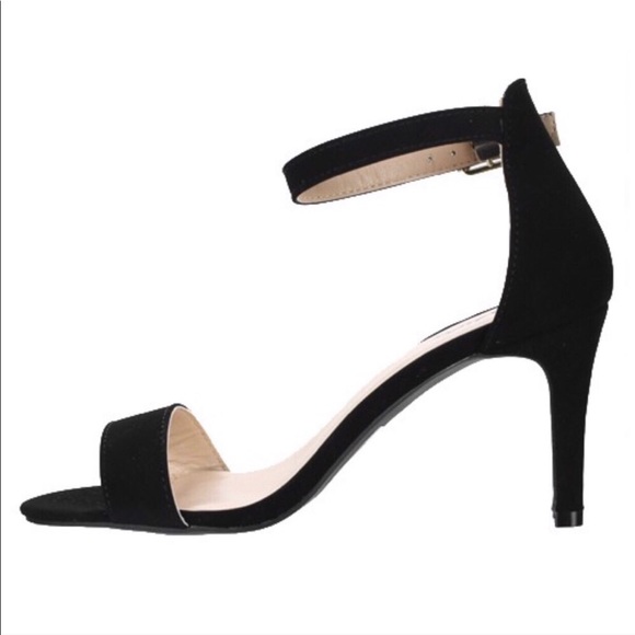 Classic Black Single Strap High Heels - Picture 3 of 6